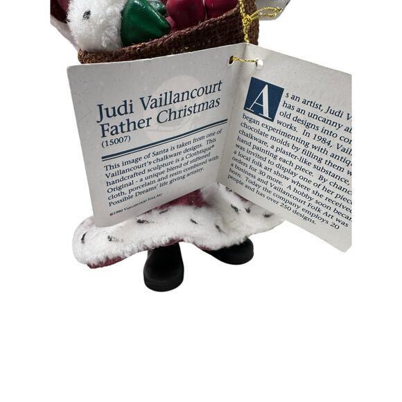 Vintage 1991 Possible Dreams 10" Clothtique Santa Claus 15007‎ Father Christmas - Picture 7 of 9